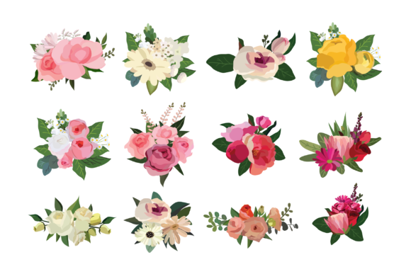Bouquet of Flowers Vector Graphics & Illustrations Review