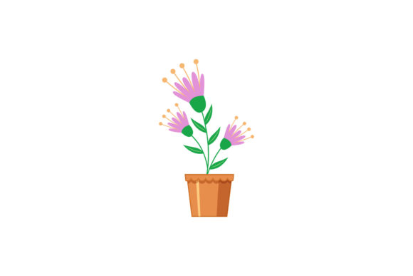 Flowers Colors Icon Graphics and Illustrations Review