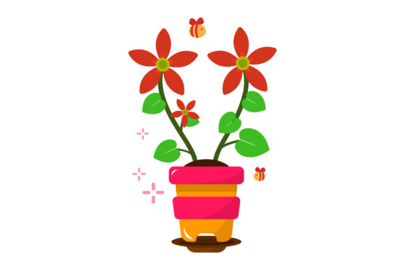 Flowers Icons Illustration Graphics for Branding