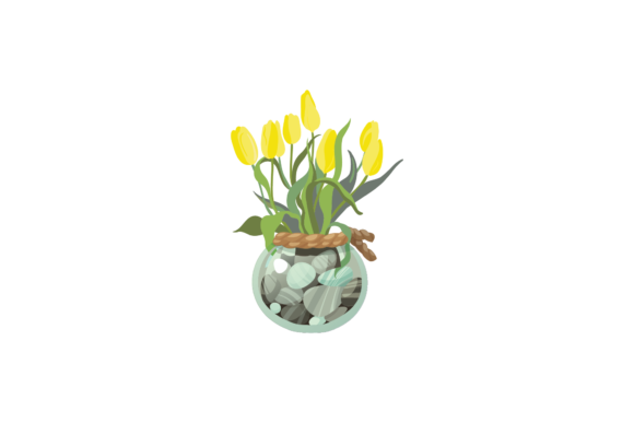 Flowers in a Vase for Decoration Svg: A Graphics and Illustrations Review