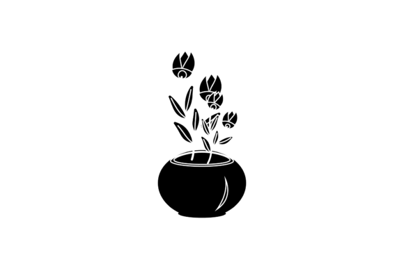 Flowers Vintange Fashion Silhouette Graphics and Illustrations Review