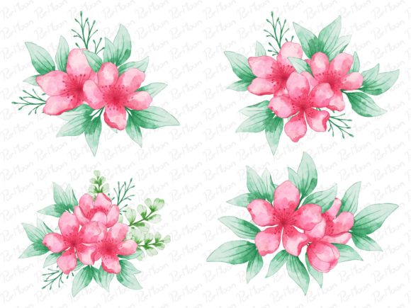 Flowers Watercolor Arrangement: A Graphic Designer's Review