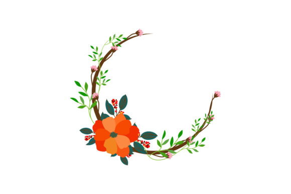 Frame Flowers Spring Graphics and Illustrations Review