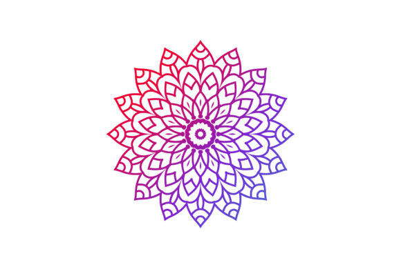 Mandala Flowers Vector Illustration: Premium Graphics for Local Branding