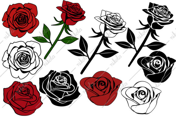 Roses Clipart Cricut: A Seller's Review of Graphics and Illustrations