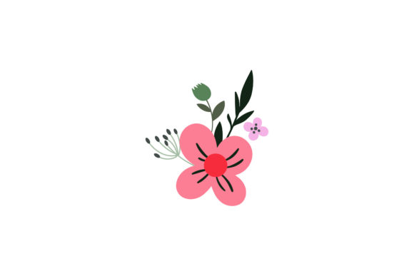 Spring Flowers Designs Graphics and Illustrations Review